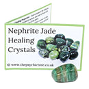 Nephrite Jade Polished Tumblestone Healing Crystals