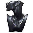Inner Harmony Amethyst & Freshwater Pearl Necklace