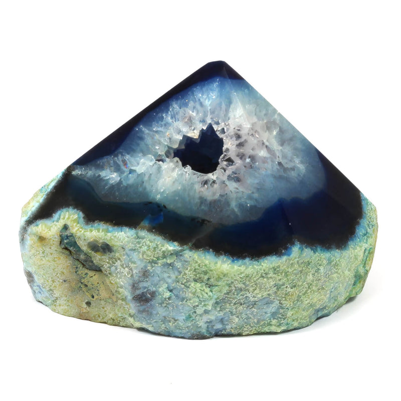 Blue Agate Calming Energy Point