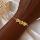 Citrine Stone Chip Adjustable Bracelet