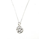 Pentagram Necklace - Sterling Silver