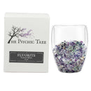 Spiritual Harmony & Balance Fluorite Crystal-Infused Drinking Glass – 350ml