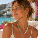 Prosperity & Harmony Green Aventurine & Freshwater Pearl Necklace