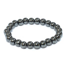 Hematite Beaded Bracelet 8mm