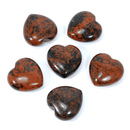 Mahogony Obsidian Mini Heart