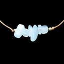 Rainbow Moonstone Stone Chip Adjustable Bracelet