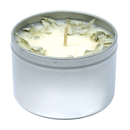White Sage & Sea Salt Crystal Infused Scented Candle - The Incense Collection