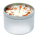 Sandalwood Crystal Infused Scented Candle - The Incense Collection
