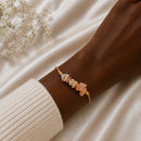 Sunstone Chip Adjustable Bracelet