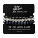 Trust Your Path - Affirmation Crystal Bracelet Trio