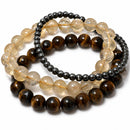 Success - Affirmation Crystal Bracelet Trio