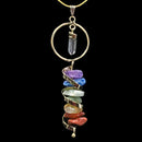Chakra Crystal Pendant with Chain