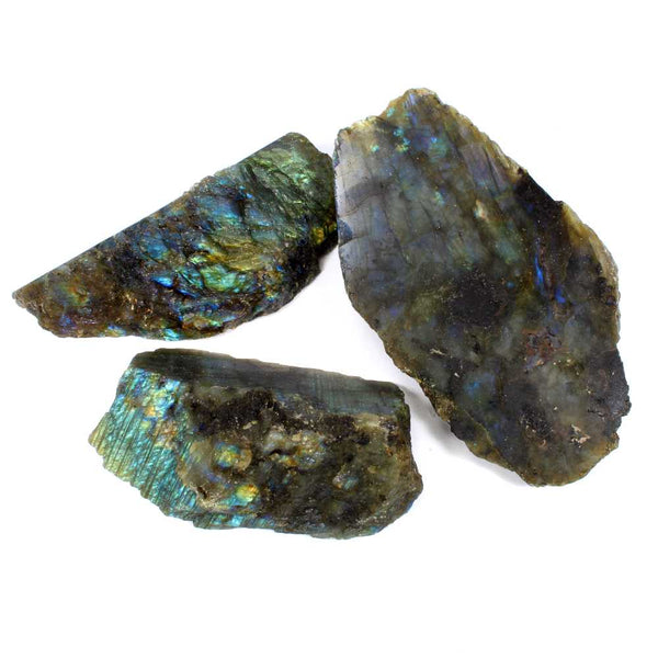 Labradorite Half Polished Healing Crystal