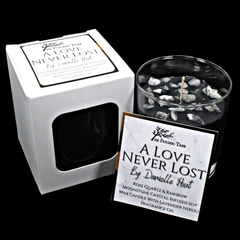 A Love Never Lost - Crystal Infused Scented Candle