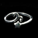 Aries Zodiac Silver Ring