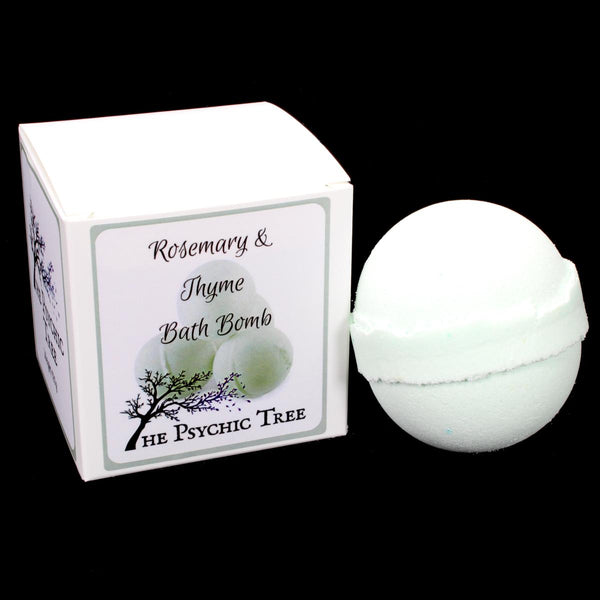 Rosemary & Thyme Essential Oil Bath Bomb