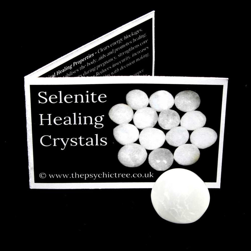 Selenite Polished Tumblestone Healing Crystals