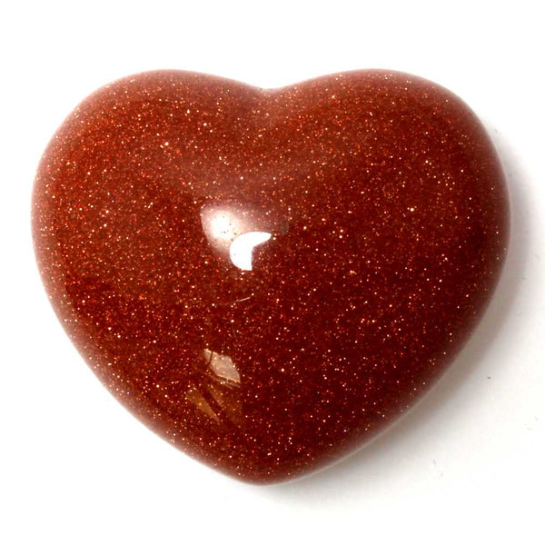 Goldstone Heart Healing Crystal