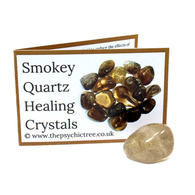 Smokey Quartz Polished Tumblestone Healing Crystals