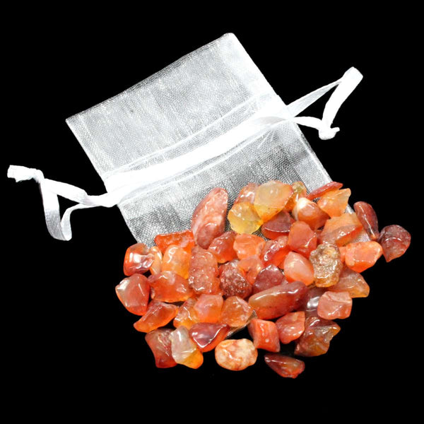 Carnelian Crystal Chips (20g Bags)