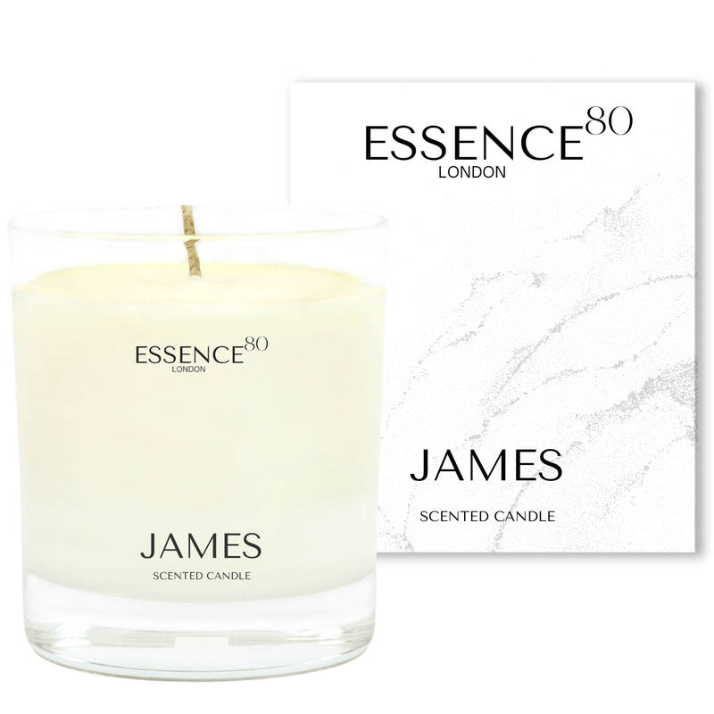 James Scented Candle - Inspired by Pomegranate Noir by Jo Malone