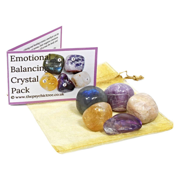 Emotional Balancing Healing Crystal Pack