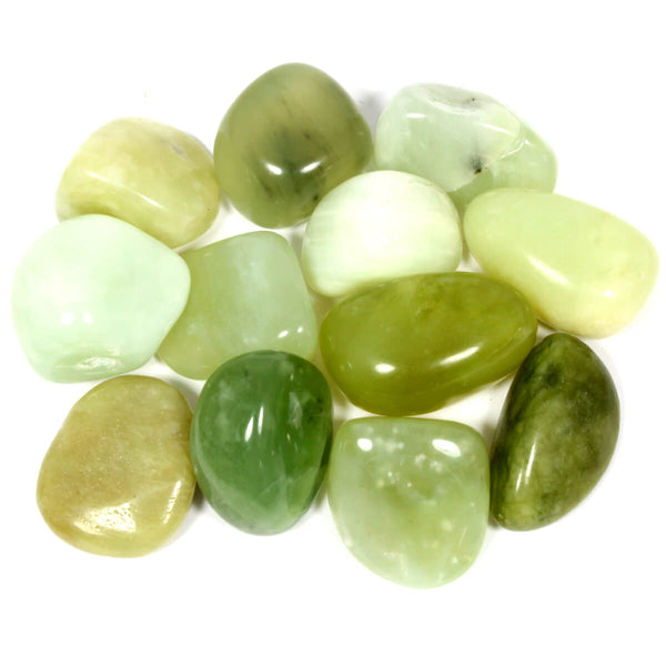 New Jade (Serpentine) Polished Tumblestone Healing Crystals