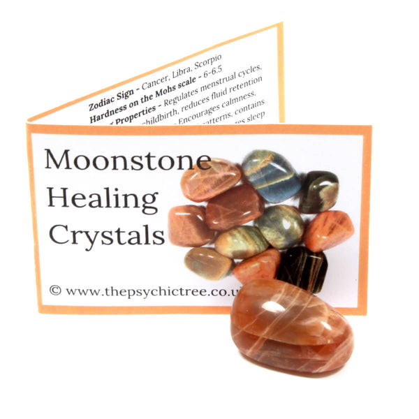 Moonstone Crystal & Guide Pack