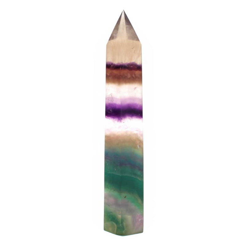 Rainbow Fluorite Free-Standing Point