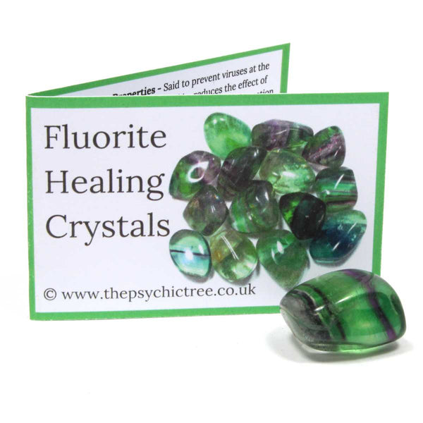 Fluorite Crystal & Guide Pack