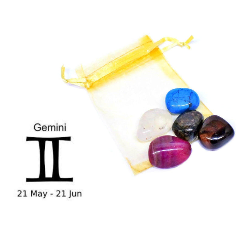 Gemini - Sign Of The Zodiac Healing Crystal Pack