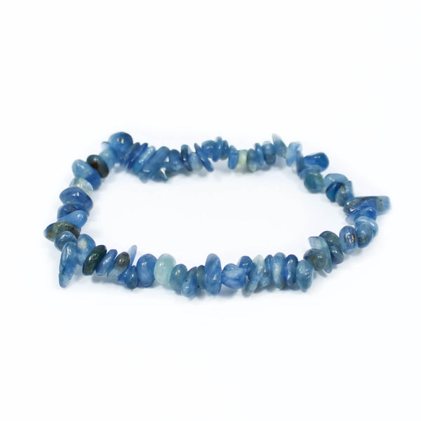 Kyanite Stone Chip Bracelet