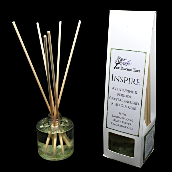 Inspire - Crystal Infused Reed Diffuser