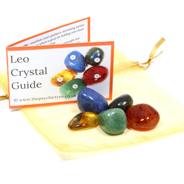 Leo - Sign Of The Zodiac Healing Crystal Pack
