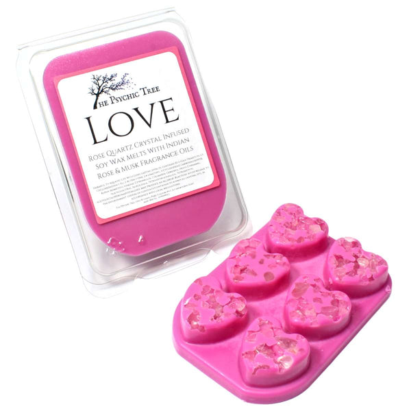 Love - Crystal Infused Wax Melts