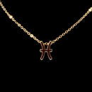 Pisces Zodiac Necklace