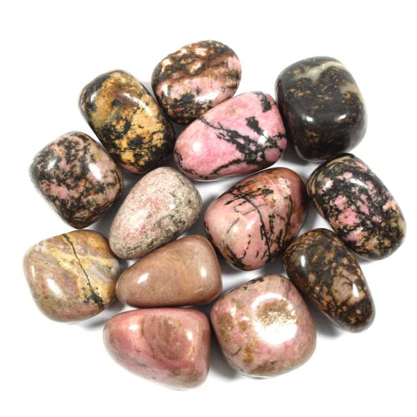 Rhodonite Polished Tumblestone Healing Crystals