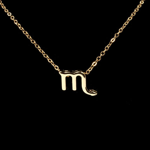 Scorpio Zodiac Necklace