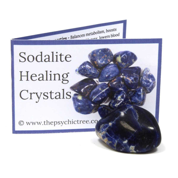 Sodalite Crystal & Guide Pack