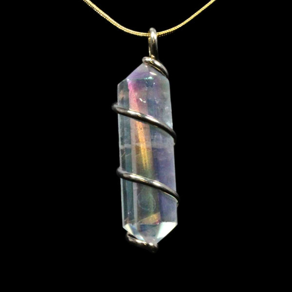 Angel Aura Point with Spiral Pendant & Chain