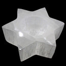 Selenite Star Candle Holder