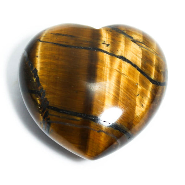 Gold Tigers Eye Heart Healing Crystal