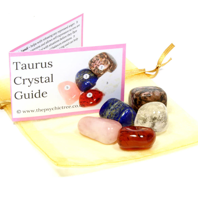 Taurus - Sign Of The Zodiac Healing Crystal Pack