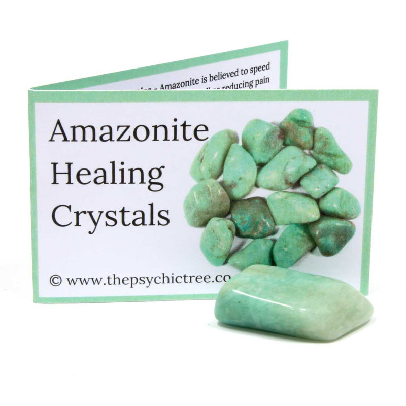 Amazonite Polished Tumblestone Healing Crystals