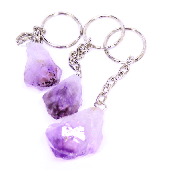 Amethyst Point Keyring