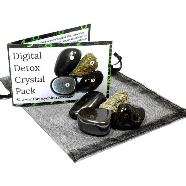 Digital Detox Healing Crystal Pack