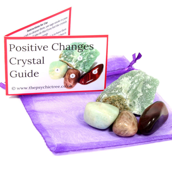 Positive Changes Healing Crystal Pack